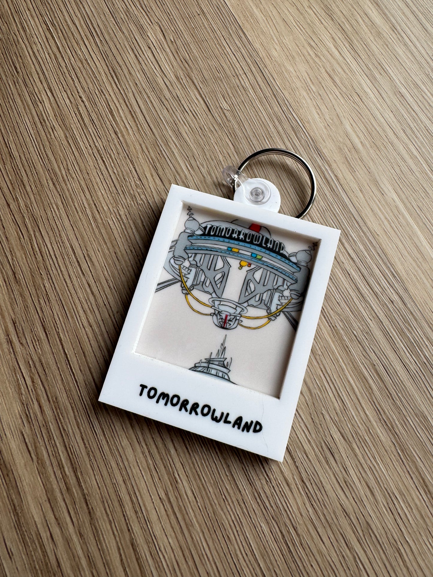 Portrait Keychain - Tomorrowland