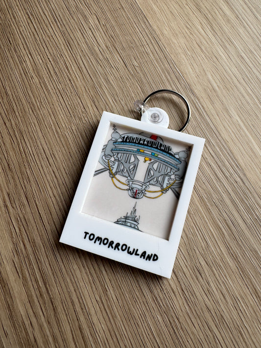 Portrait Keychain - Tomorrowland