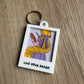 Portrait Keychain - Live Your Dream