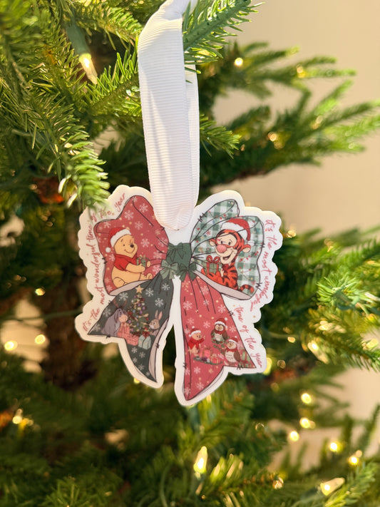 Hundred Acre Bow Ornament