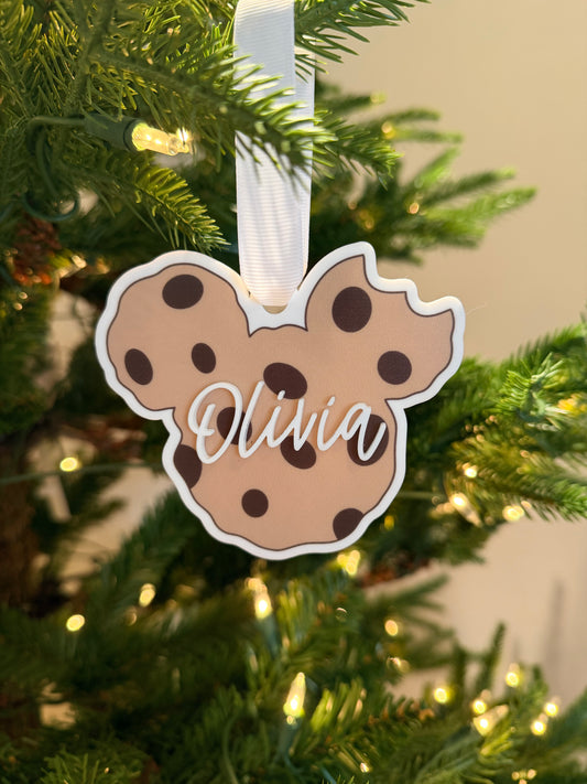 Personalized Mouse Cookie Ornament