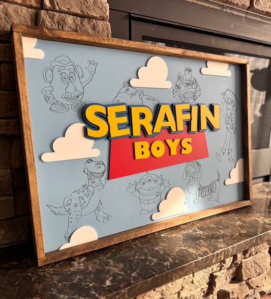 Toy Story Custom Sign