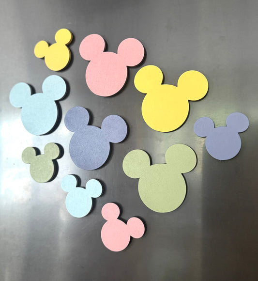 Pastel Mouse Magnets (set of 10)