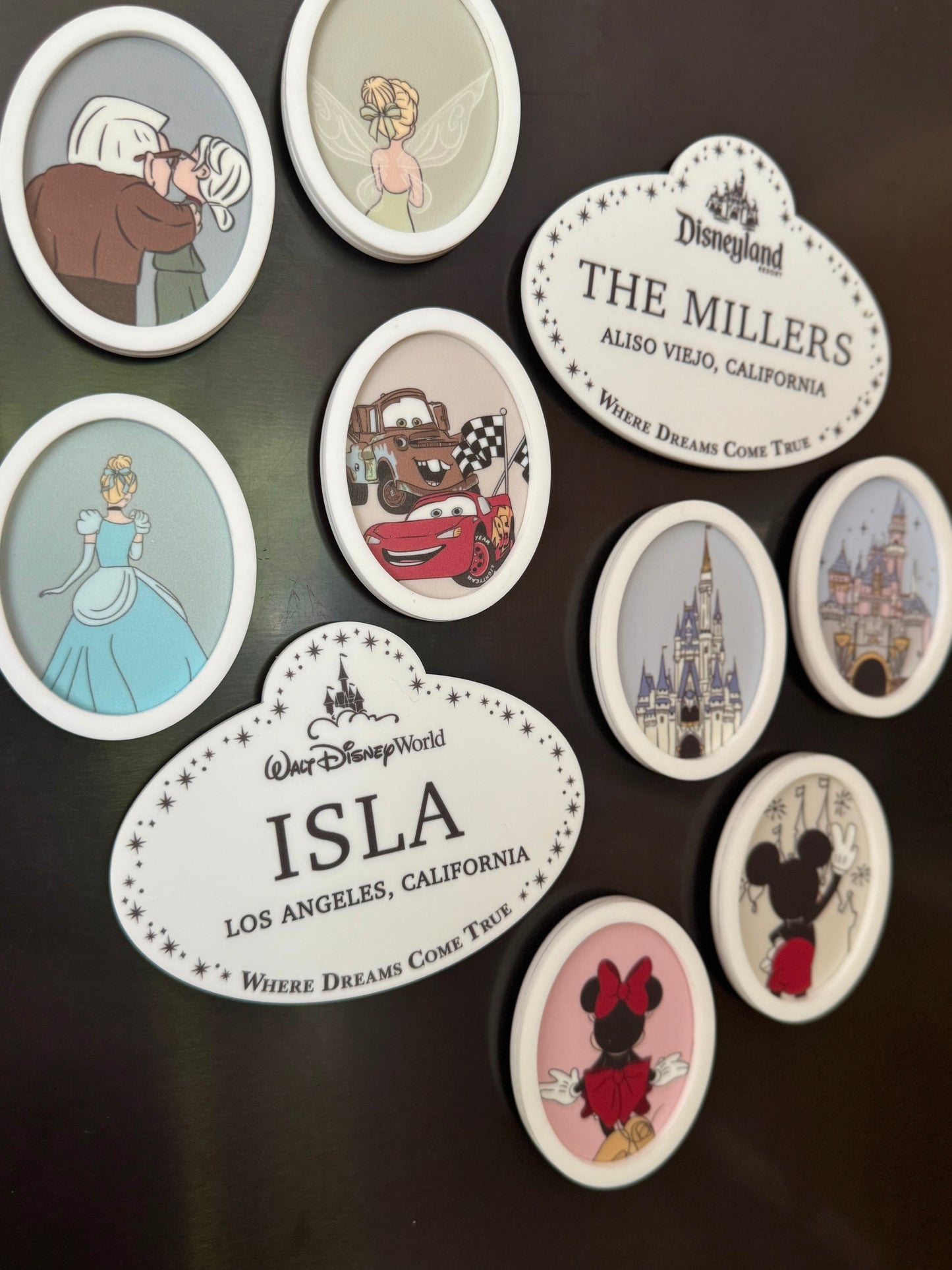 Cast Member Tag Magnets