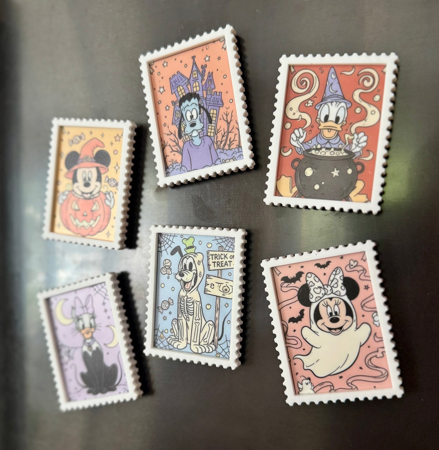 Spooky Stamp Magnets