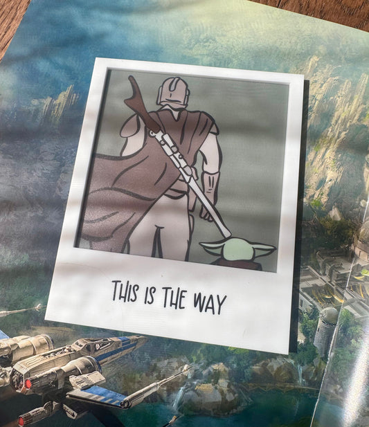 This Is The Way Portrait