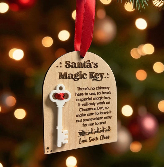 Santa's Magic Key Ornament