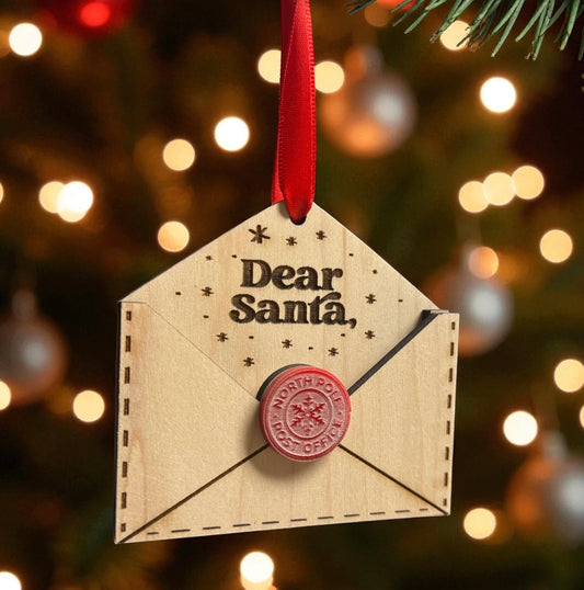 Dear Santa Ornament