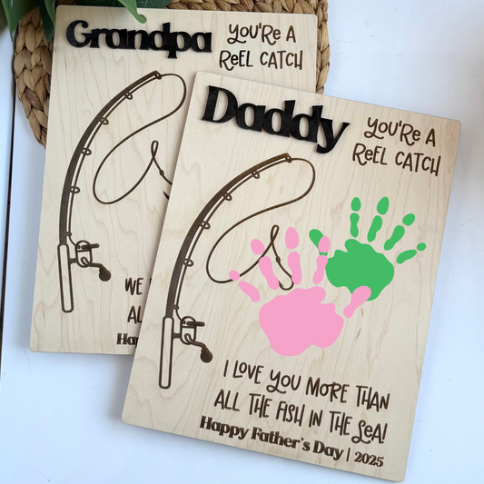 Fishing Father's Day Sign