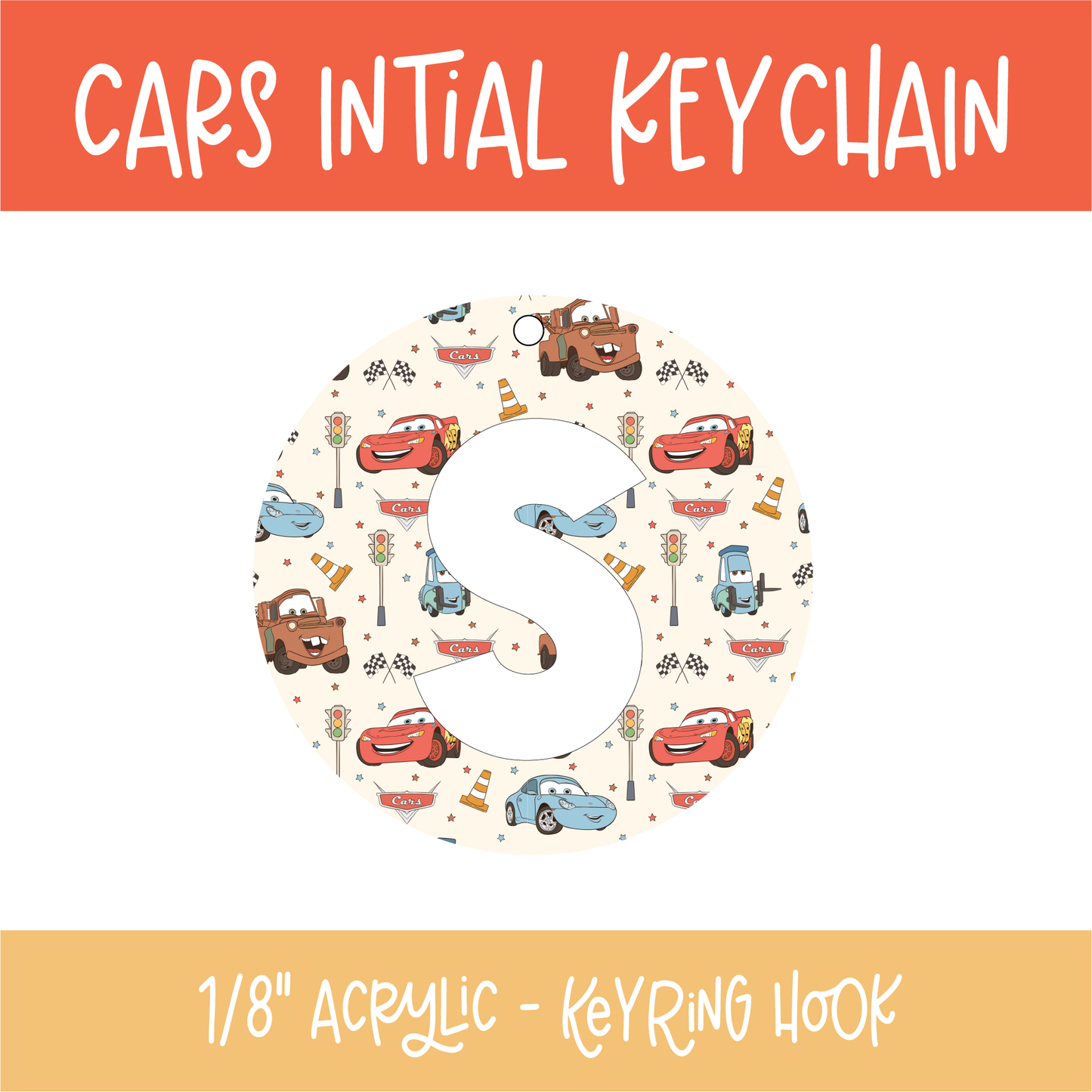 Cars Keychain