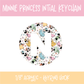 Minnie Princess Keychain