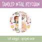 Tangled Keychain